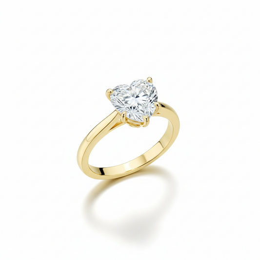 THE VECTOR_01 Ring – Heart Lab Diamond
