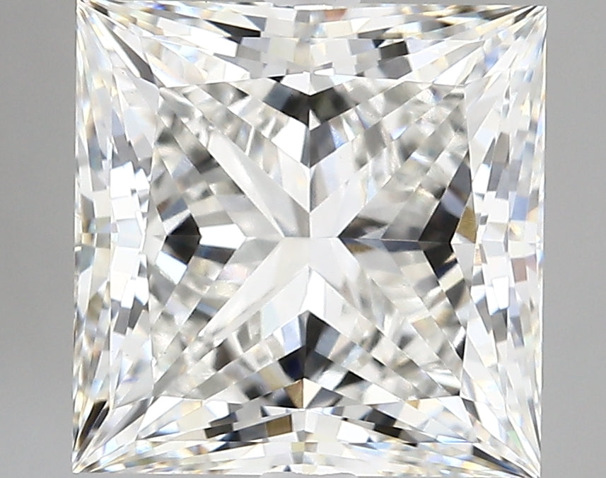 PRINCESS lab grown diamond 5.24ct F/vs1