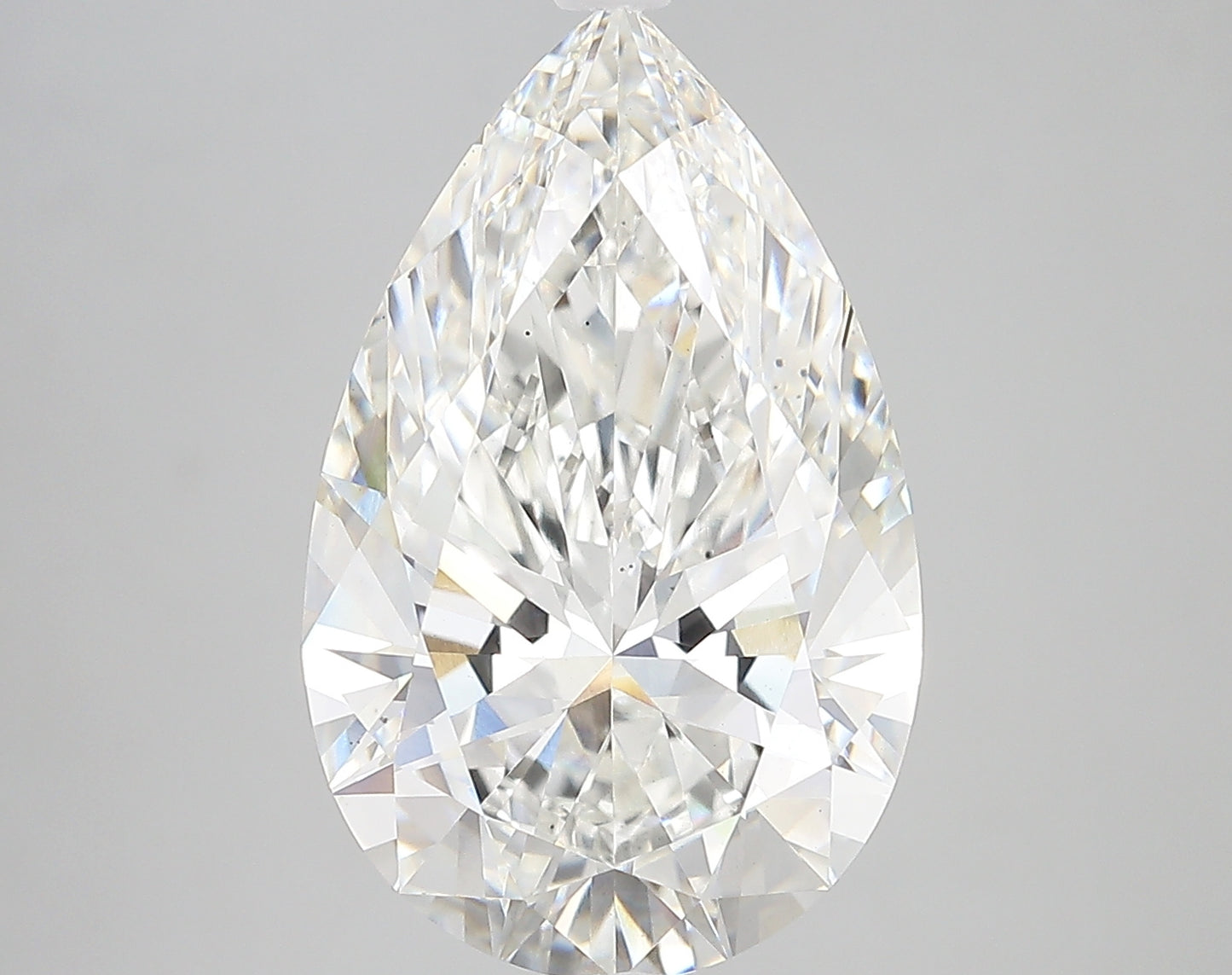 PEAR lab grown diamond 6.40ct G/vs1