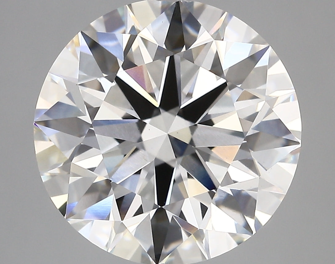 ROUND lab grown diamond 7.21ct F/vs1