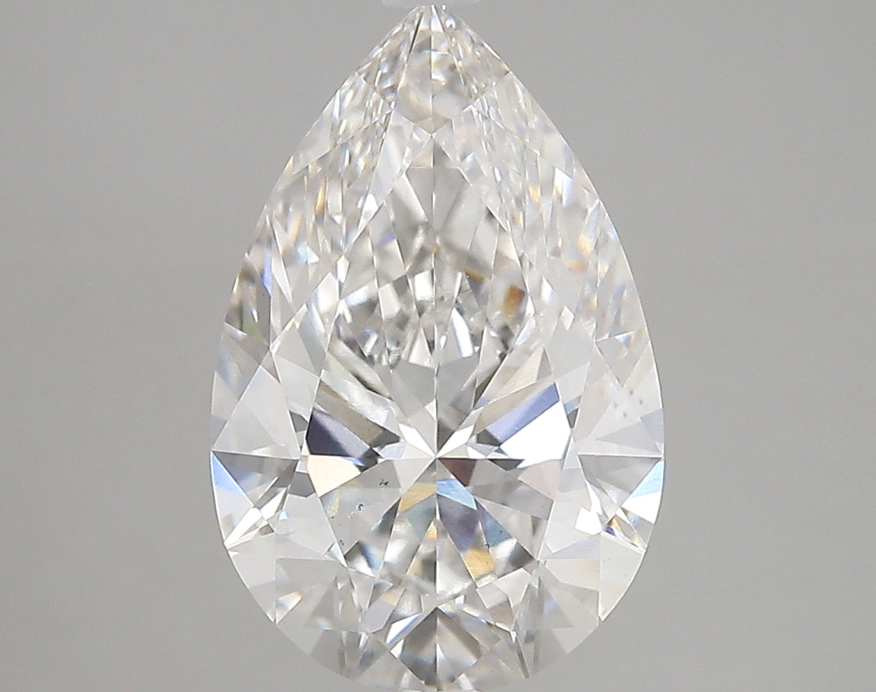 PEAR lab grown diamond 4.54ct G/vs2