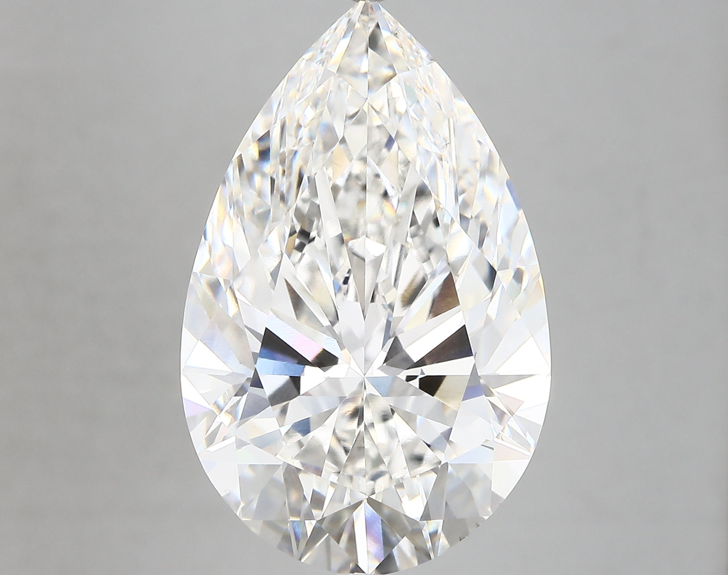 PEAR lab grown diamond 13.54ct F/vs1