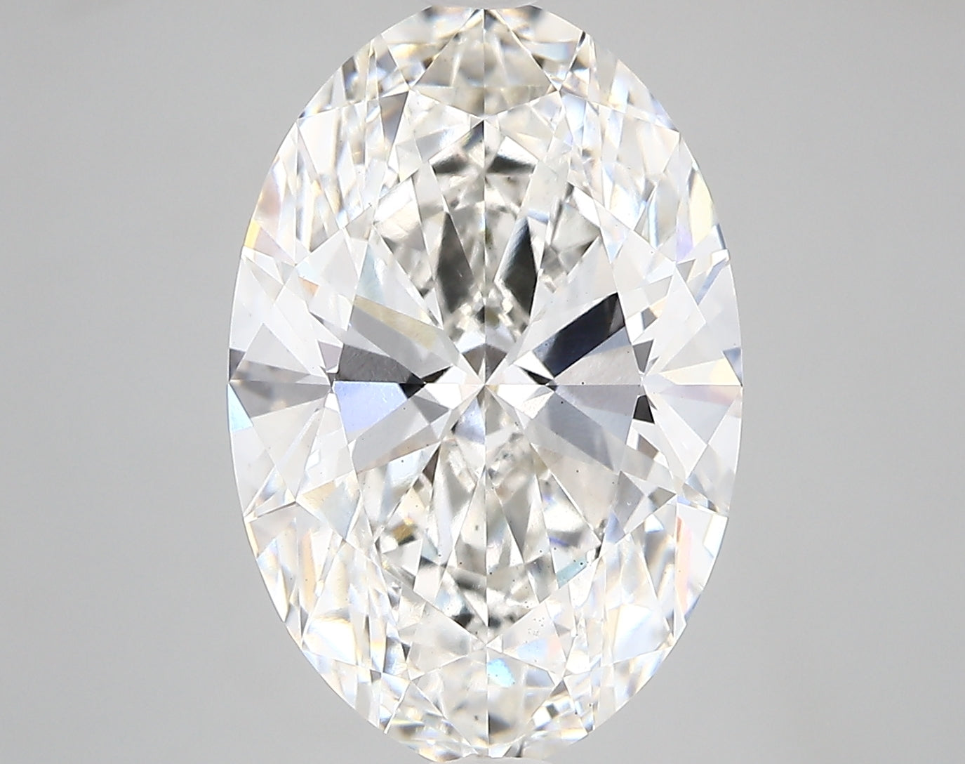 OVAL lab grown diamond 6.19ct G/vs1