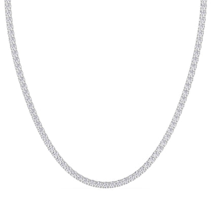 Lab-Grown Diamond Tennis Necklace – 14K Gold