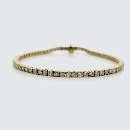 THE PULSE_01 Tennis Bracelet – Lab Diamond 3 CTW
