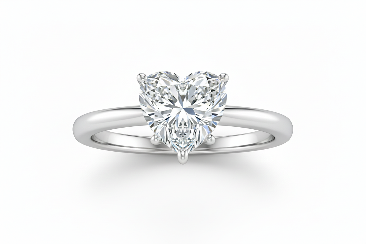 THE VECTOR_01 Ring – Heart Lab Diamond