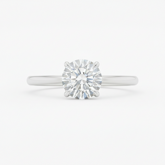 THE VECTOR_01 Ring – Round Lab Diamond