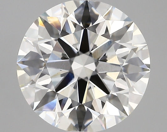 ROUND lab grown diamond 3.38ct G/vs1