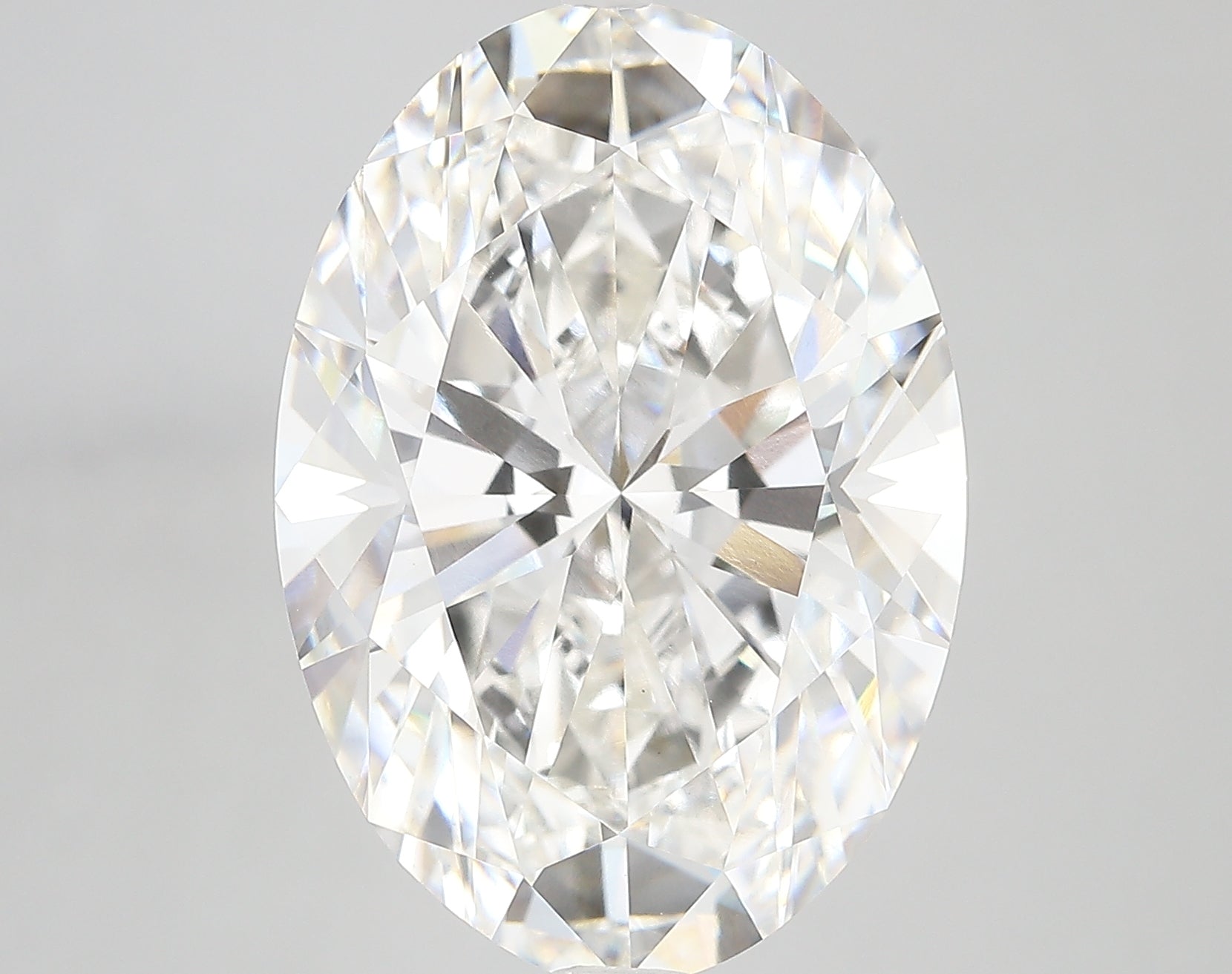 OVAL lab grown diamond 13.23ct G/vs1