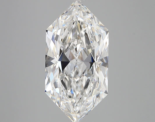 DUTCH MARQUISE lab grown diamond 5.07ct E/vs2