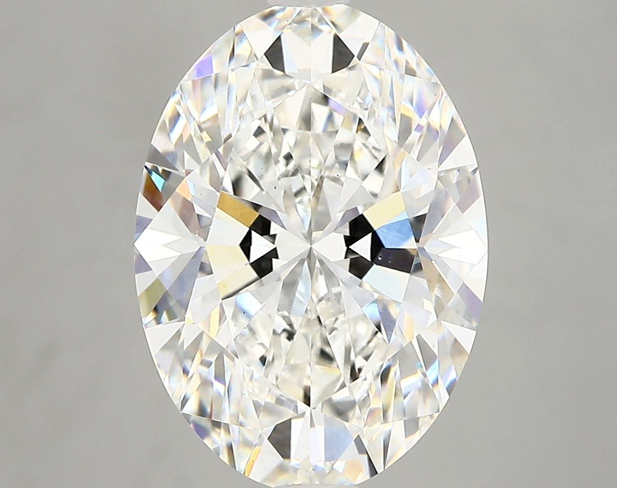 OVAL lab grown diamond 5.71ct G/vs1
