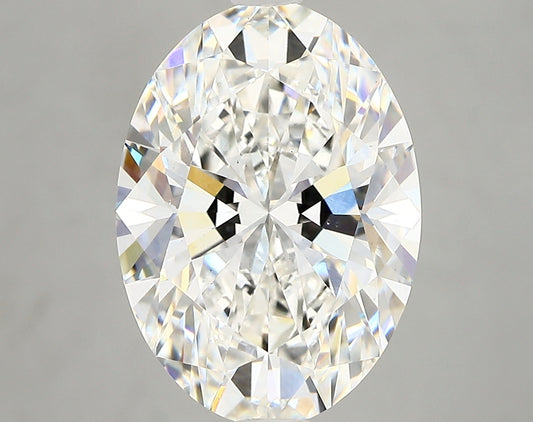 OVAL lab grown diamond 5.71ct G/vs1