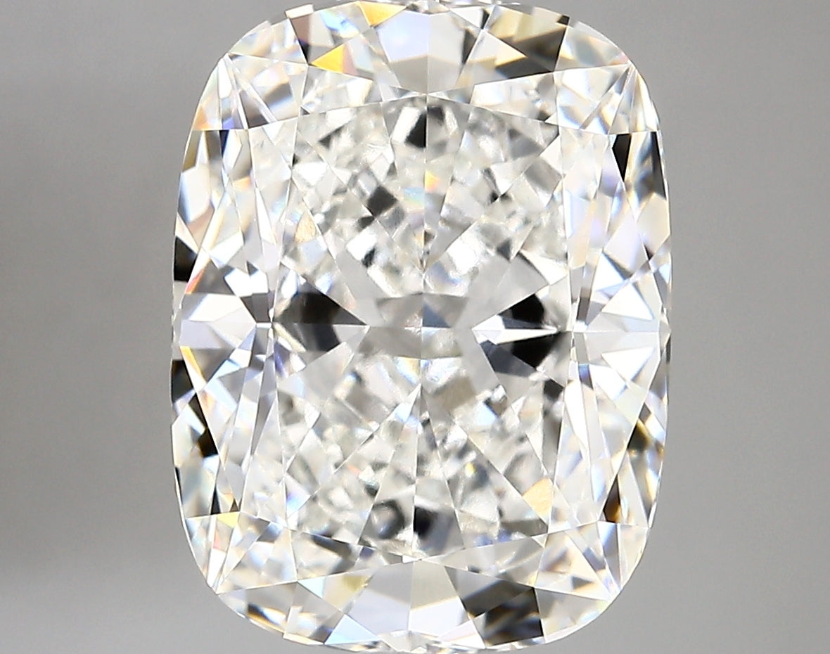 CUSHION lab grown diamond 7.08ct F/vvs2