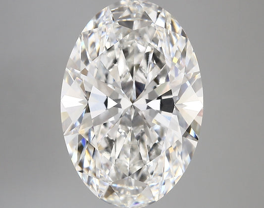 OVAL lab grown diamond 7.42ct F/vvs2