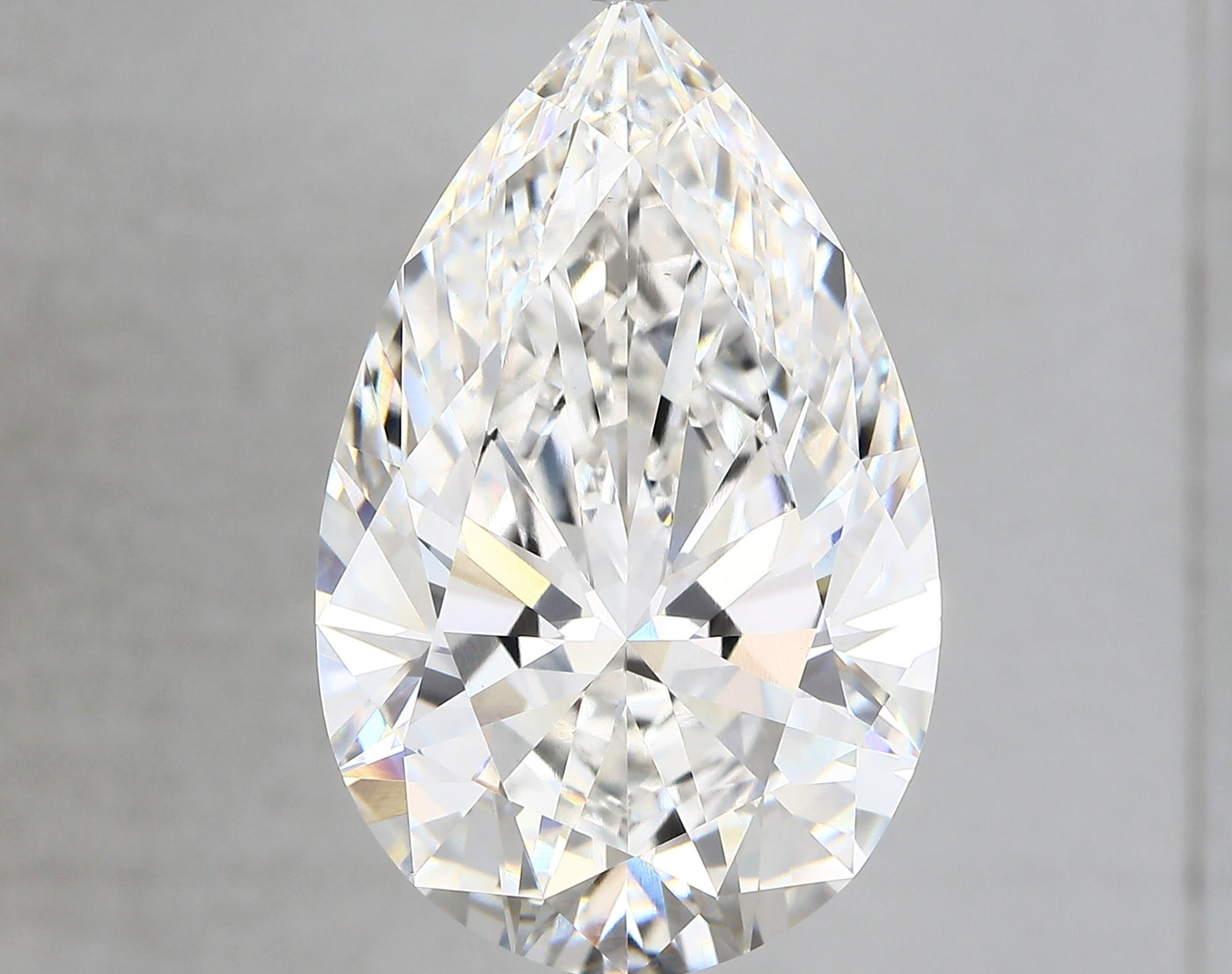 PEAR lab grown diamond 13.12ct F/vs1
