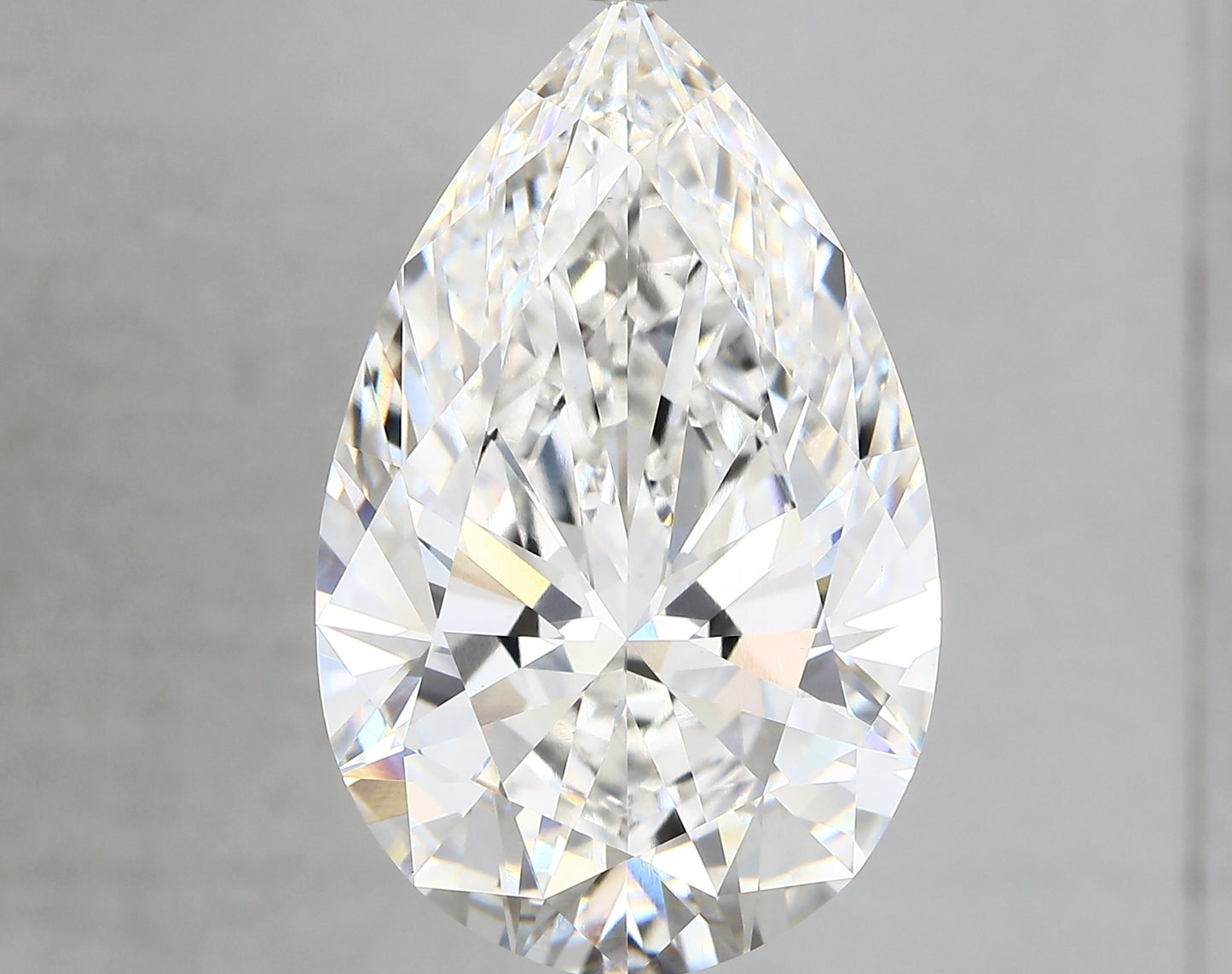PEAR lab grown diamond 13.12ct F/vs1