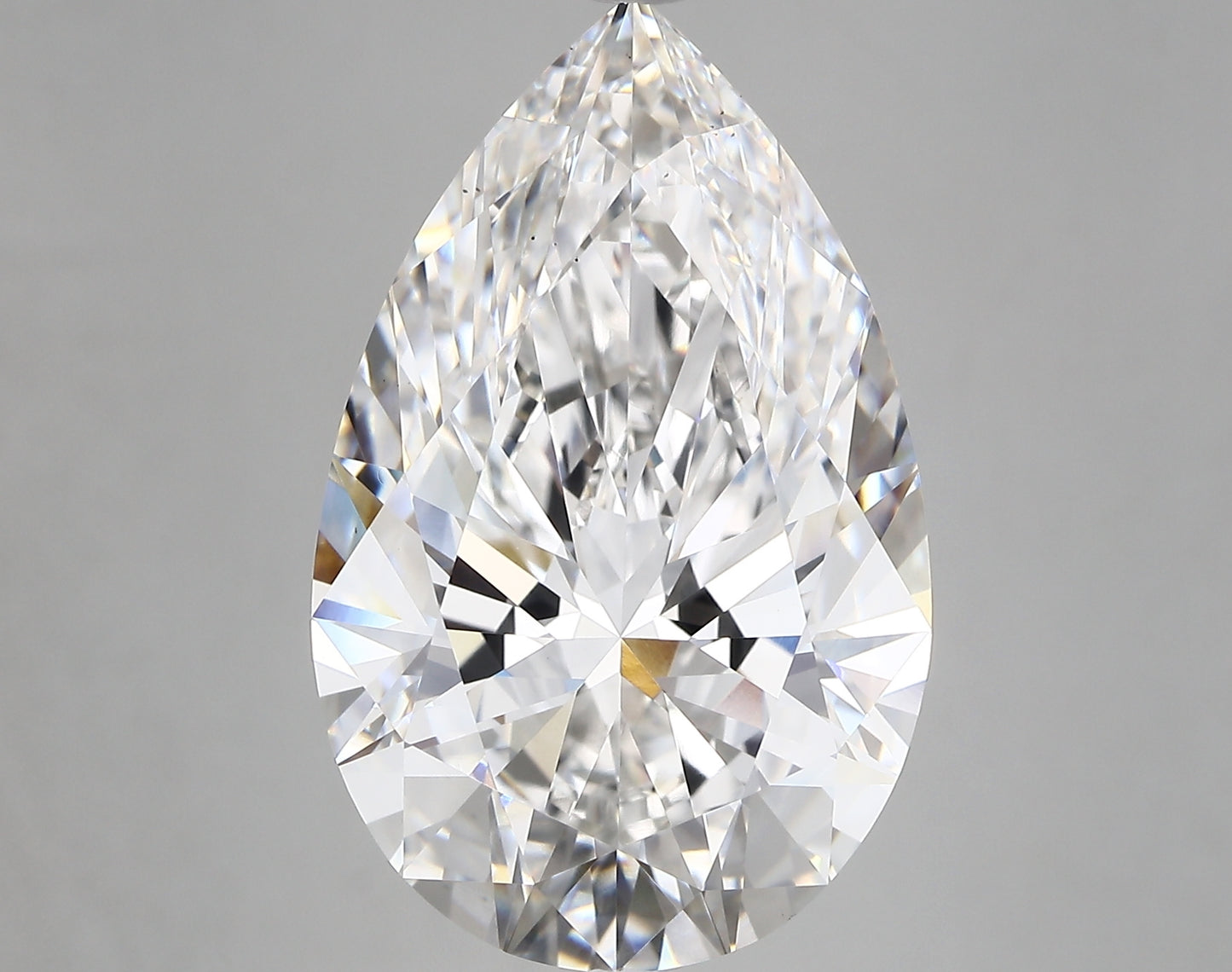 PEAR lab grown diamond 12.03ct F/vs2