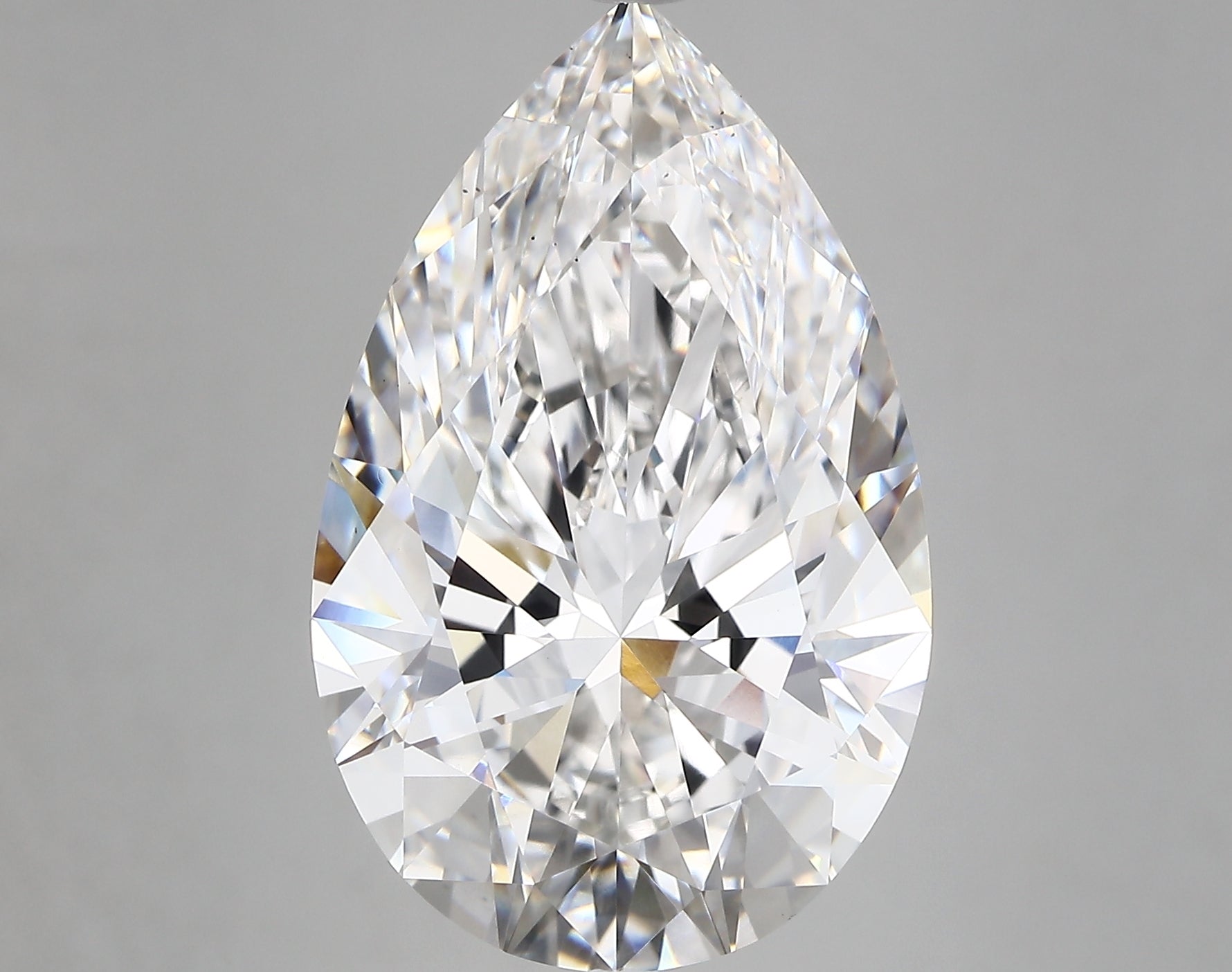PEAR lab grown diamond 12.03ct F/vs2
