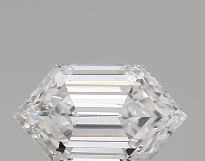 LONG HEXAGON lab grown diamond 1.09ct F/vvs2