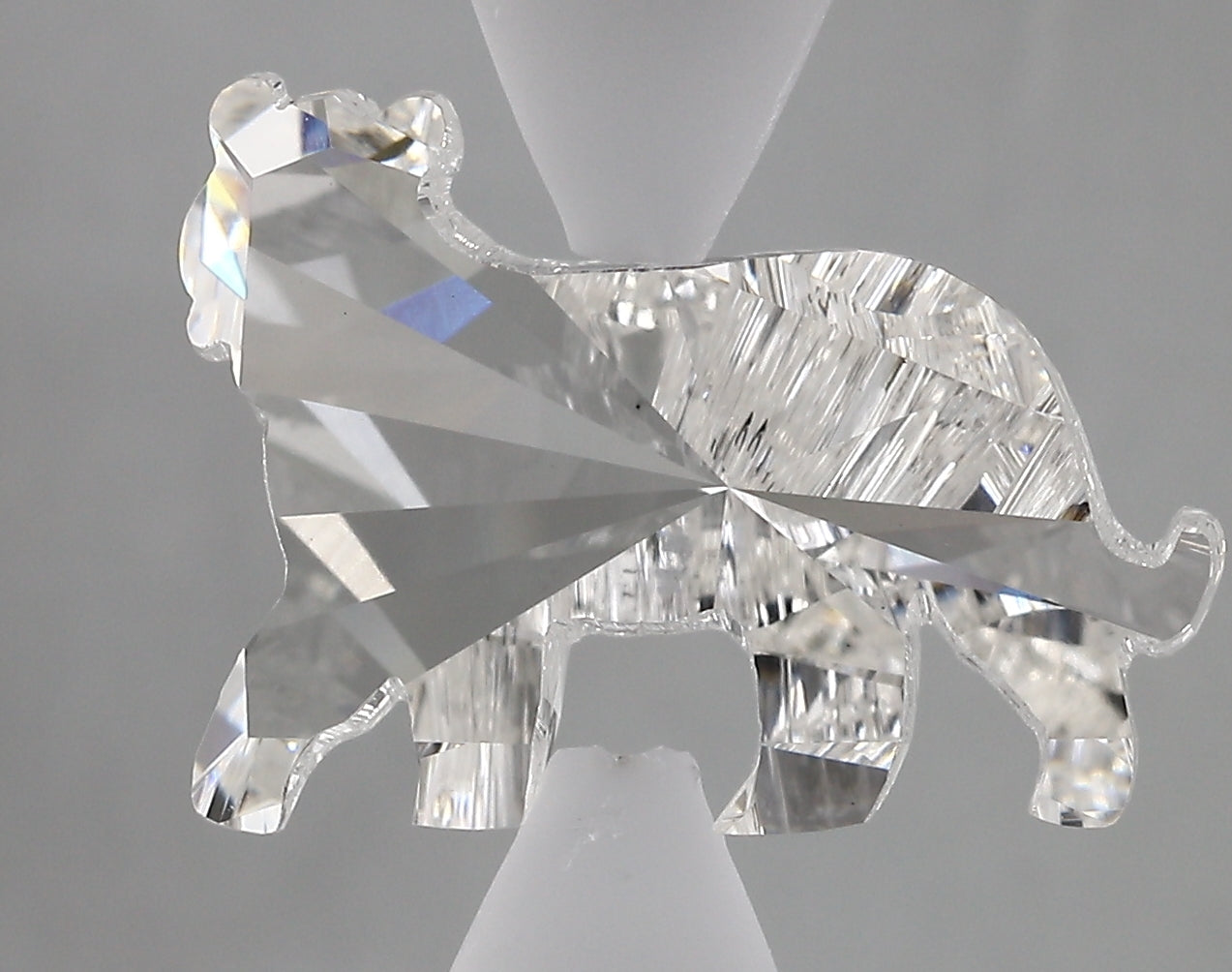 TIGER lab grown diamond 5.26ct F/vs1