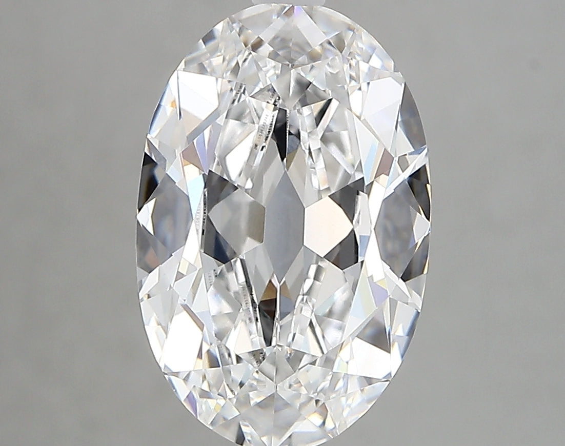 OVAL OLD MINER lab grown diamond 3.38ct D/vvs1