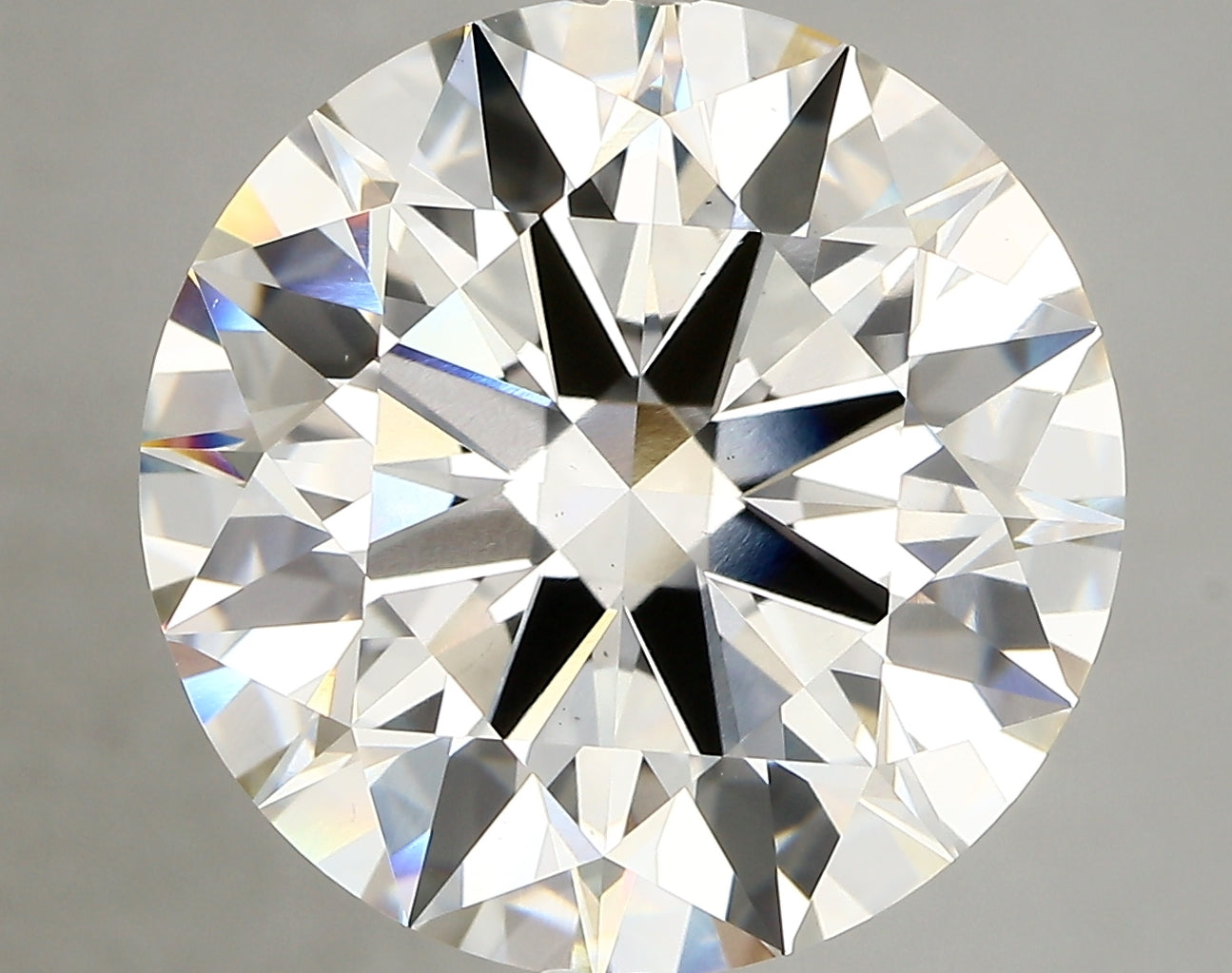 ROUND lab grown diamond 12.08ct H/vs1