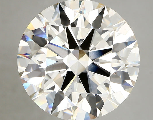 ROUND lab grown diamond 12.08ct H/vs1
