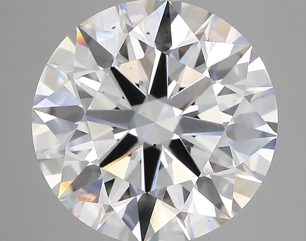 ROUND lab grown diamond 6.35ct D/vs2
