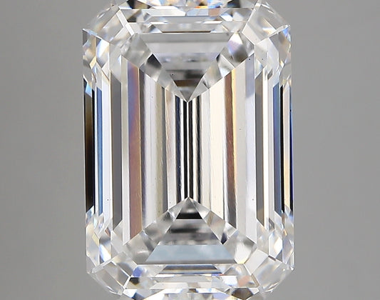 EMERALD lab grown diamond 6.57ct E/vs1
