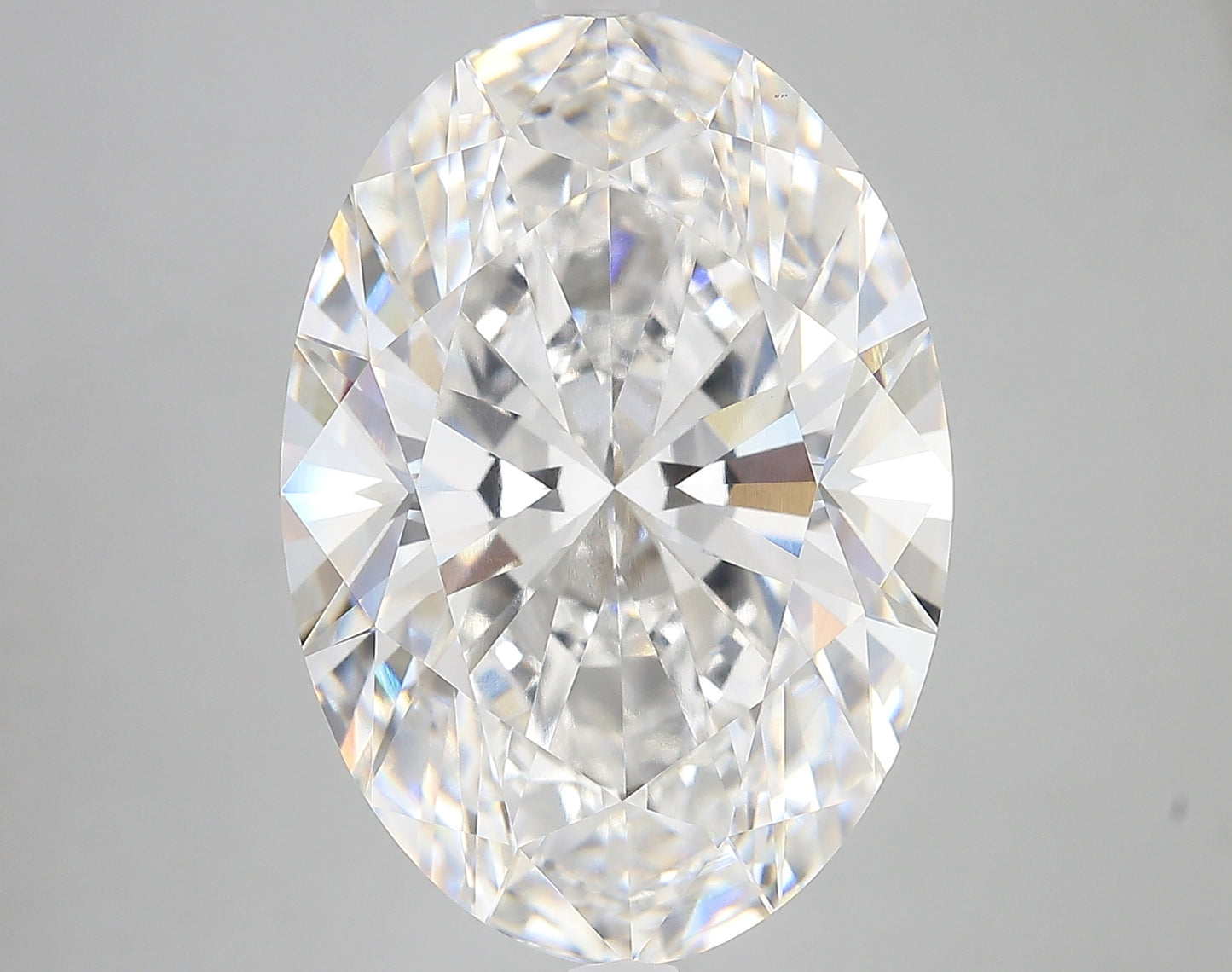 OVAL lab grown diamond 15.10ct F/vvs2