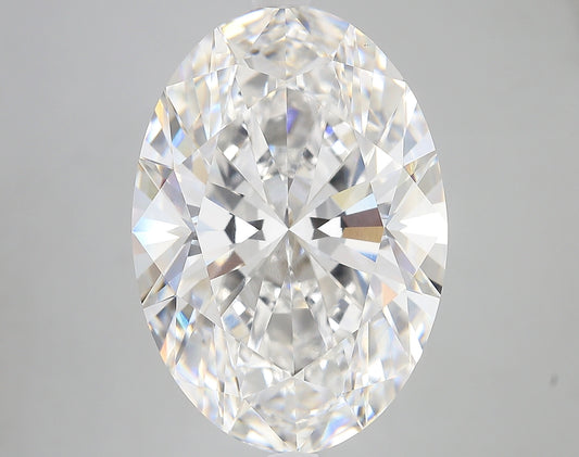 OVAL lab grown diamond 15.10ct F/vvs2