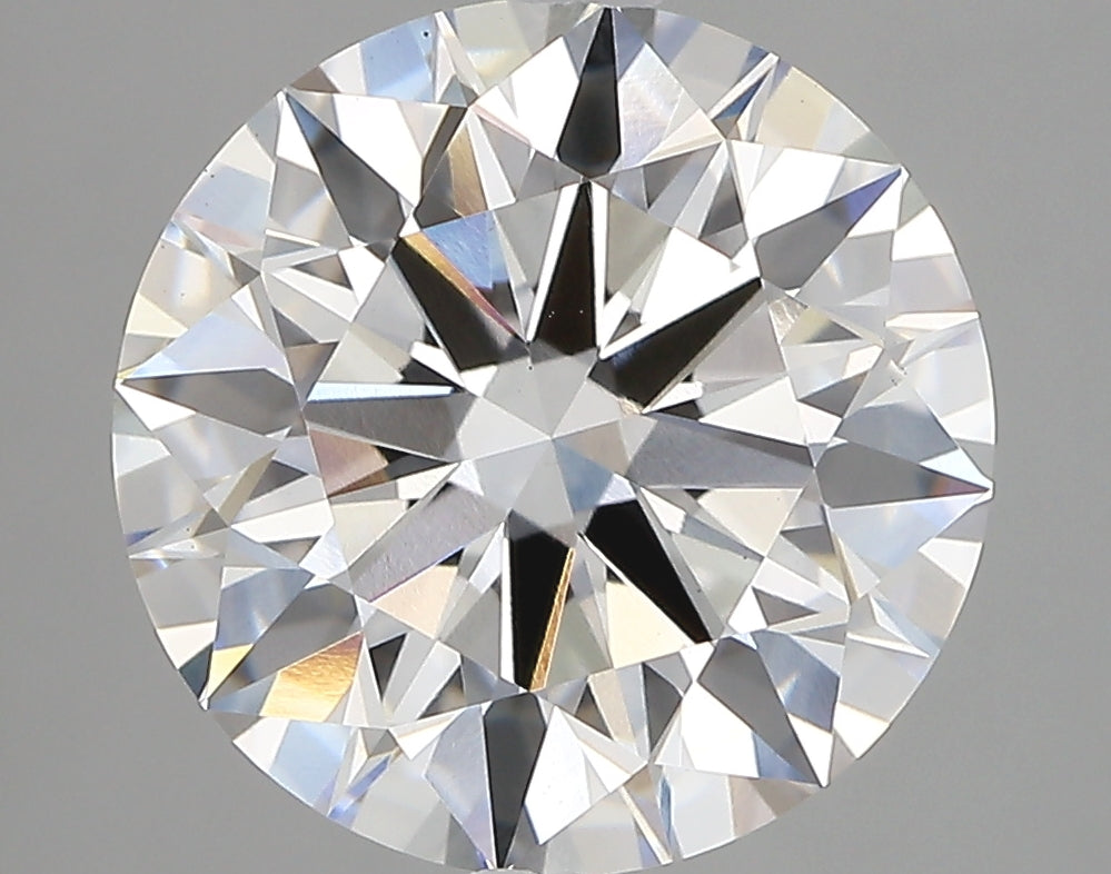 ROUND lab grown diamond 5.43ct F/vs1