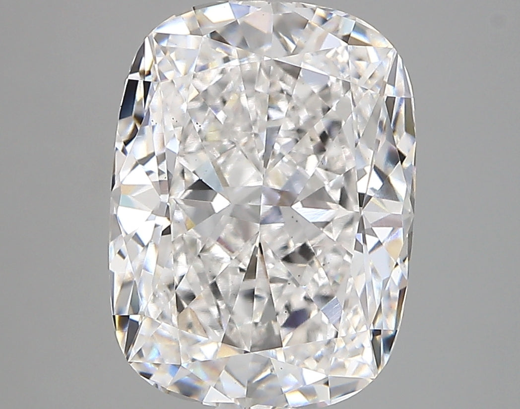 CUSHION lab grown diamond 4.60ct D/vs2