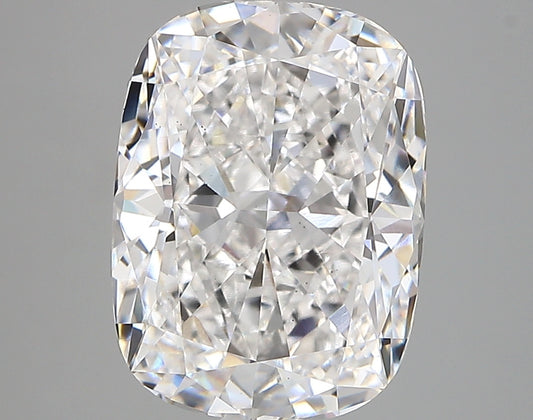 CUSHION lab grown diamond 4.60ct D/vs2