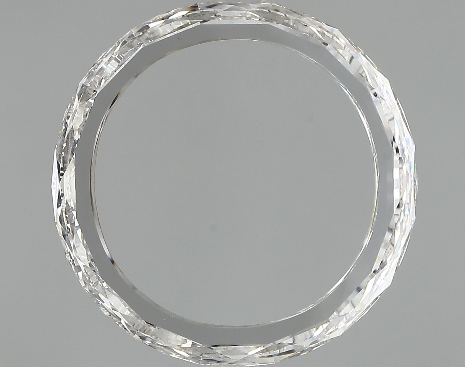 RING lab grown diamond 3.88ct F/vvs2