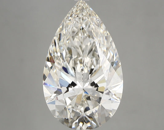 PEAR lab grown diamond 5.24ct H/vs1