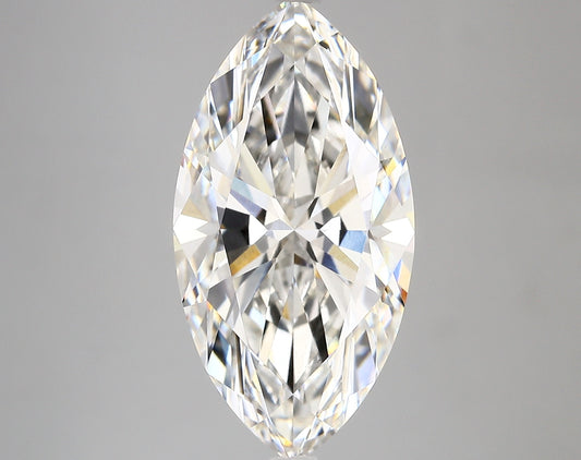 MARQUISE lab grown diamond 6.58ct F/vs1