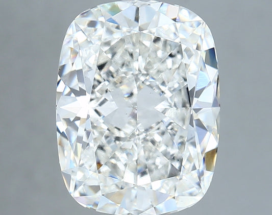 CUSHION lab grown diamond 6.02ct F/vs2