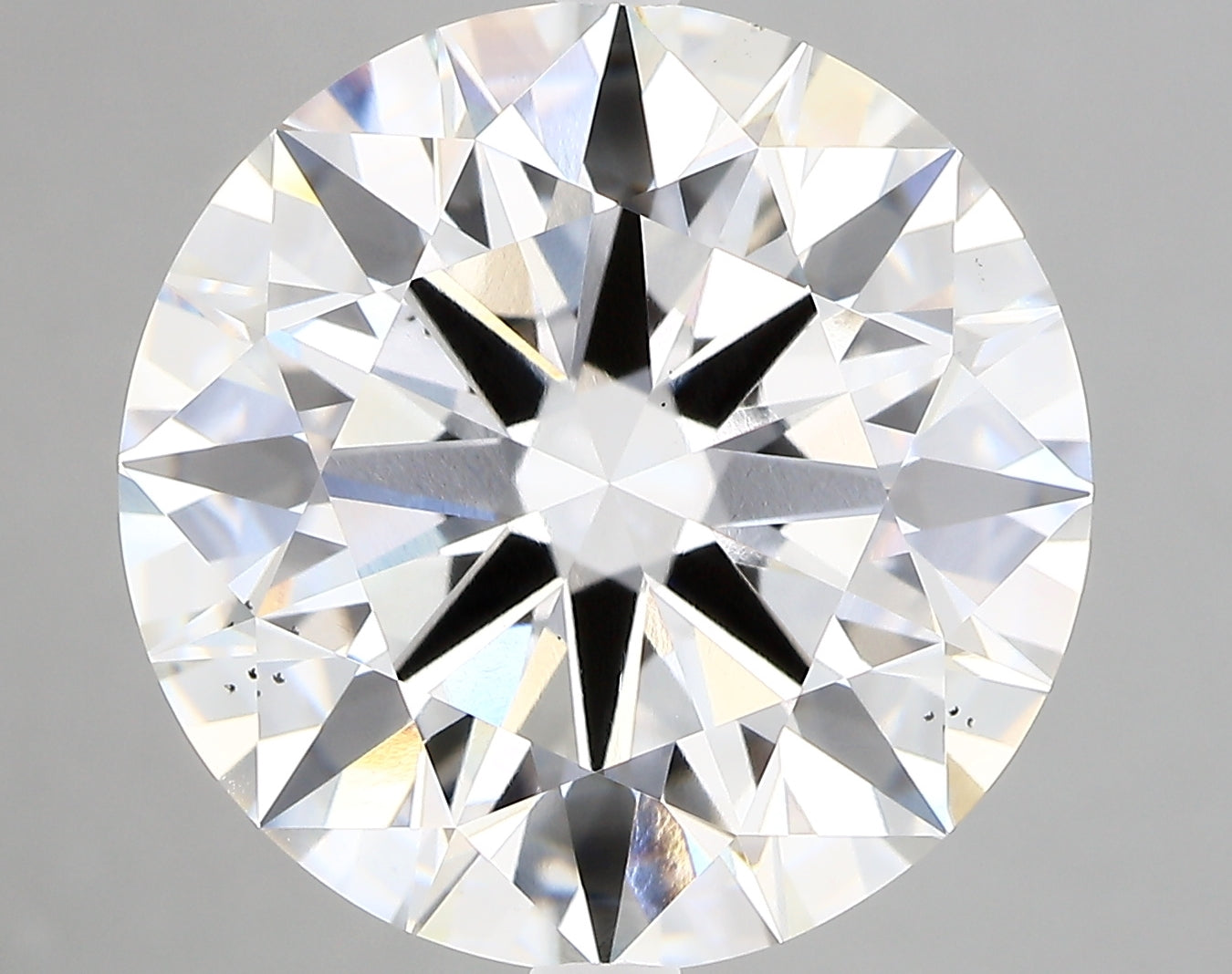 ROUND lab grown diamond 13.07ct F/vs2