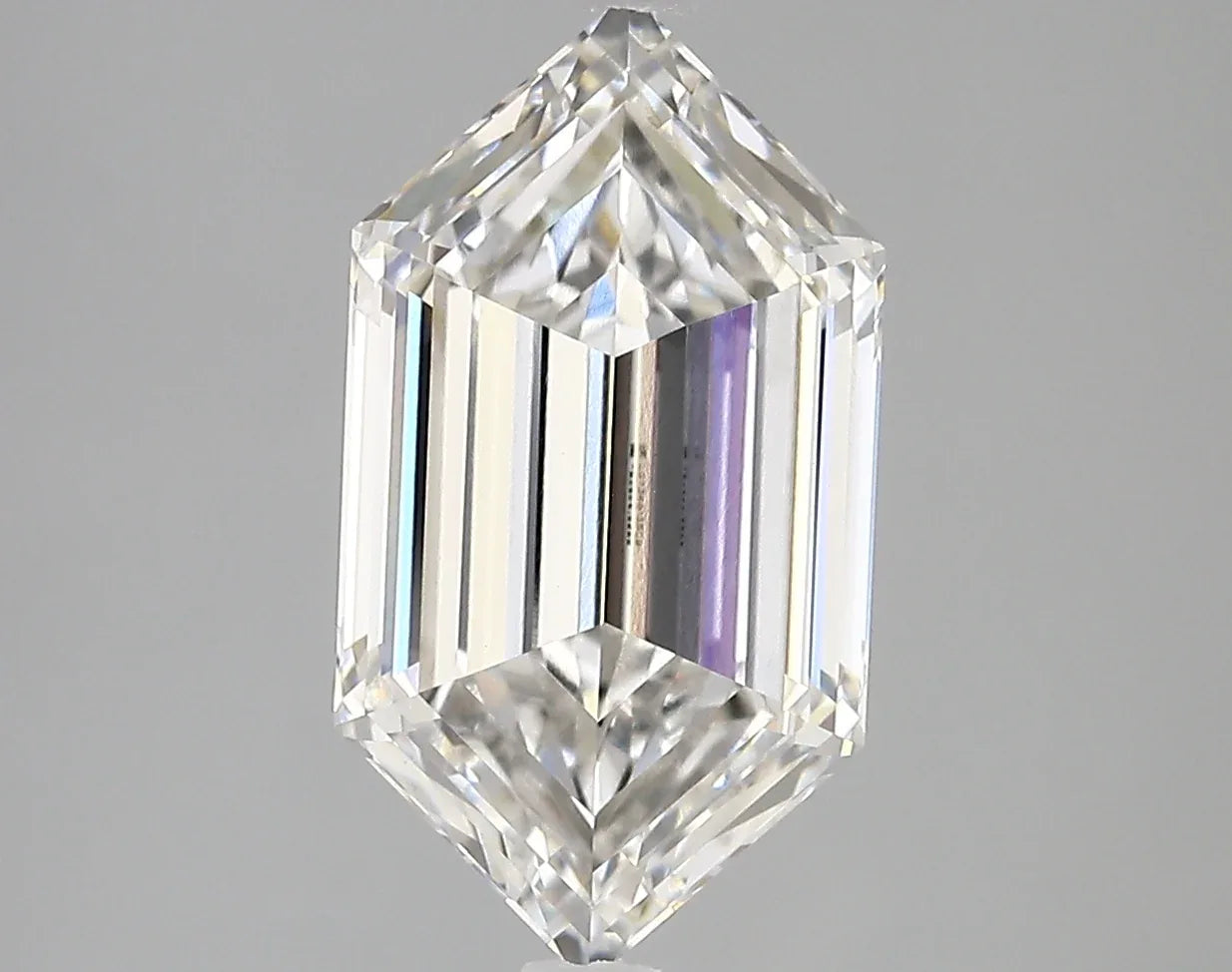 Lab Grown Diamond – LONG HEXAGON – 3.61 ct – E/vvs2 – IGI - The Lab Jewelry