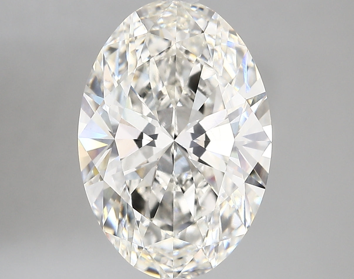 OVAL lab grown diamond 4.66ct G/vs1
