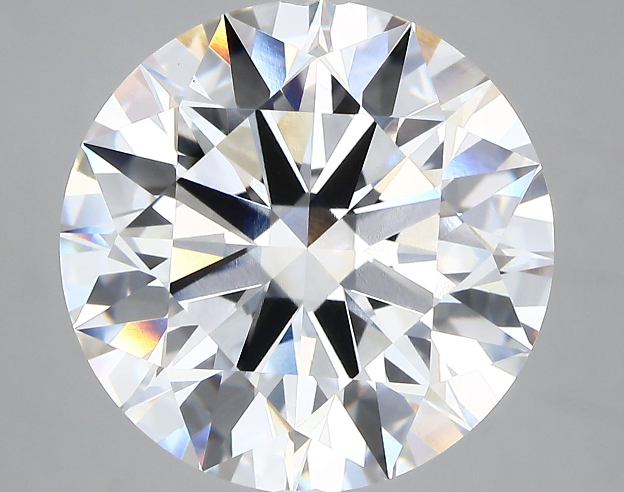 ROUND lab grown diamond 10.41ct G/vvs2