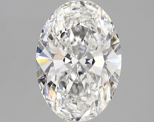 OVAL lab grown diamond 2.39ct E/vvs2