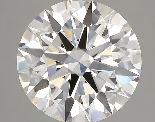 ROUND lab grown diamond 5.53ct F/vvs2