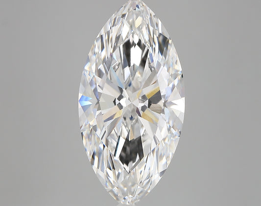 MARQUISE lab grown diamond 5.59ct F/vvs2