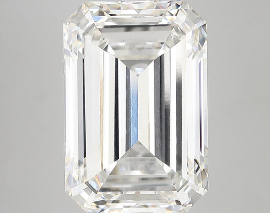 EMERALD lab grown diamond 12.01ct G/vs2