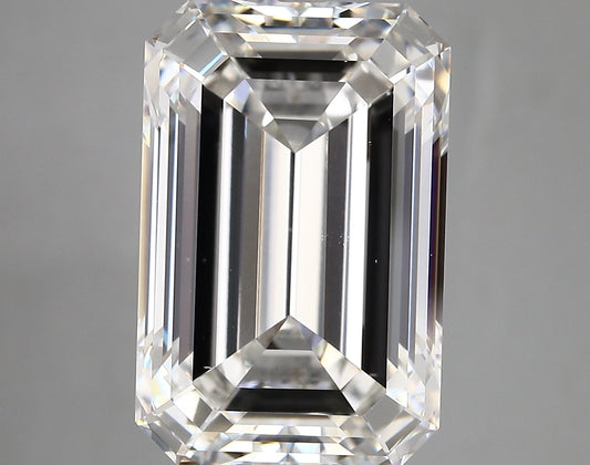 EMERALD lab grown diamond 10.11ct F/vs1