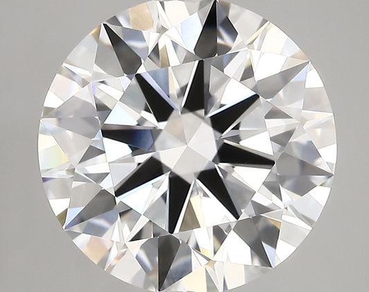 ROUND lab grown diamond 5.34ct G/vvs2