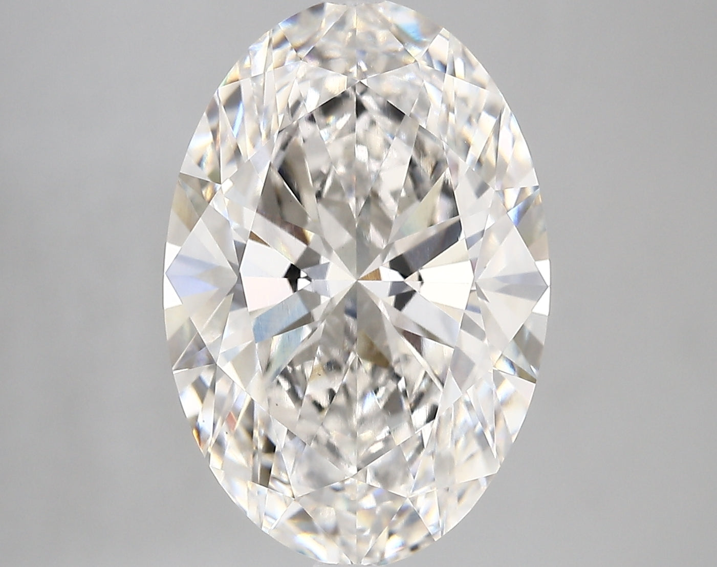 OVAL lab grown diamond 6.89ct G/vs1