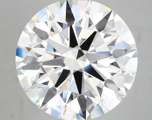 ROUND lab grown diamond 17.44ct F/vs1